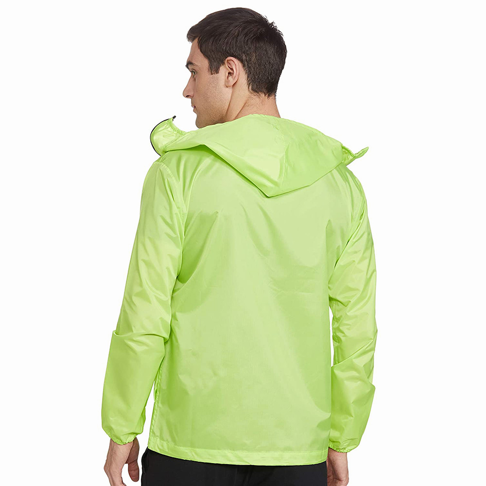 National Apparels Summer Hiking Farm Work Rain Jacket Man PU Hooded Rainsuit Pants Outdoor Hunter Fashion Mens Raincoat